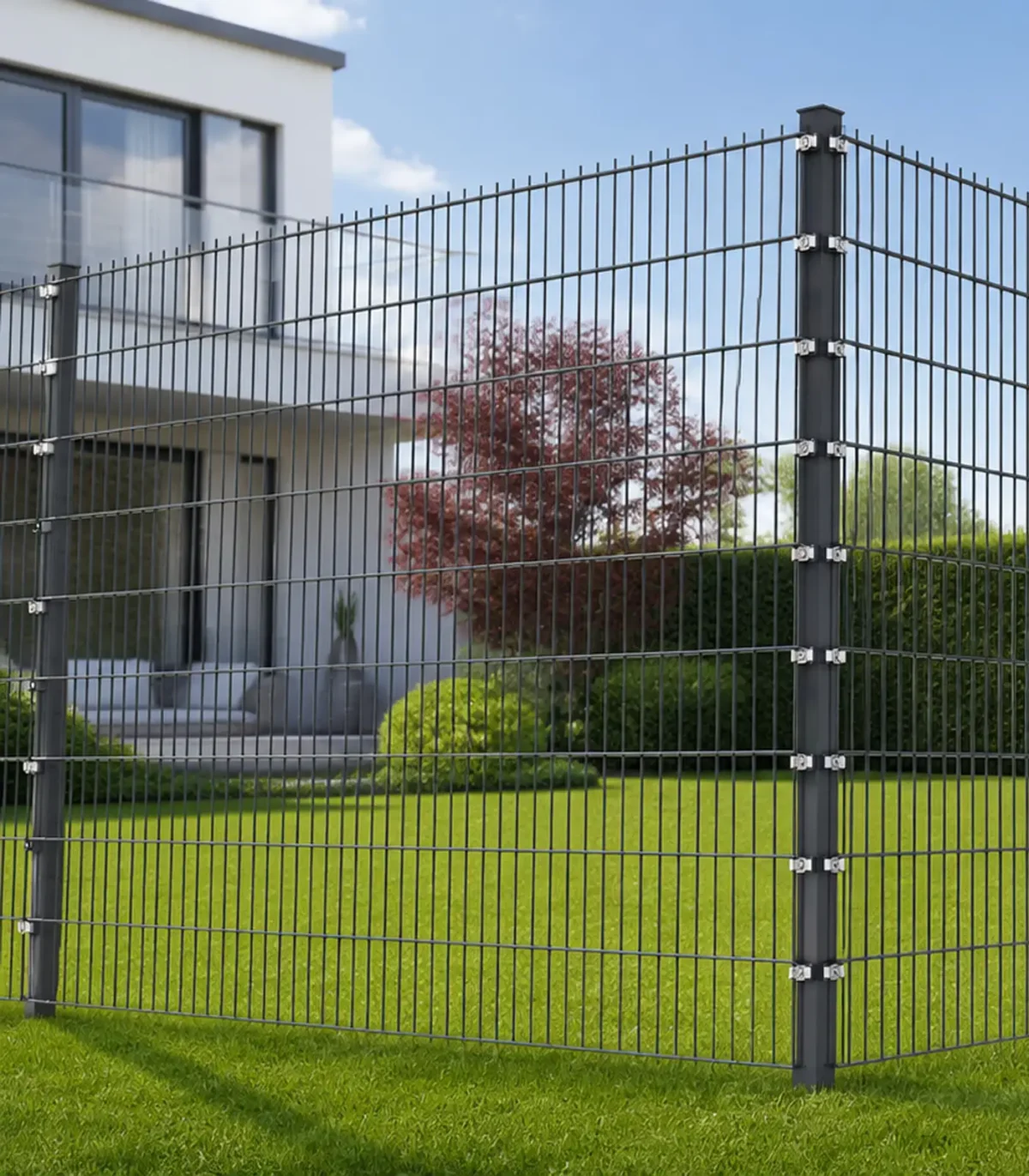 Eckpfosten 60x60 Anthrazit RAL 7016 (Med-Set) – Bild 5