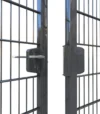 Zweiflügeliges Tor Anthrazit RAL 7016 (Pro-Set) – Bild 2