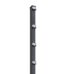 Zaunpfosten 60x40 Anthrazit RAL 7016 Med-Set