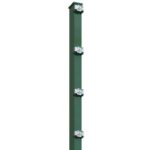 Zaunpfosten 60x40 Grün RAL 6005 (Med-Set)
