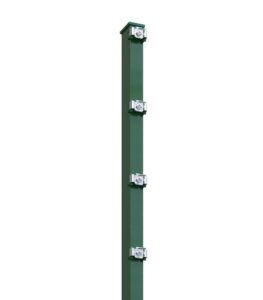 Zaunpfosten 60x40 Grün RAL 6005 (Med-Set)