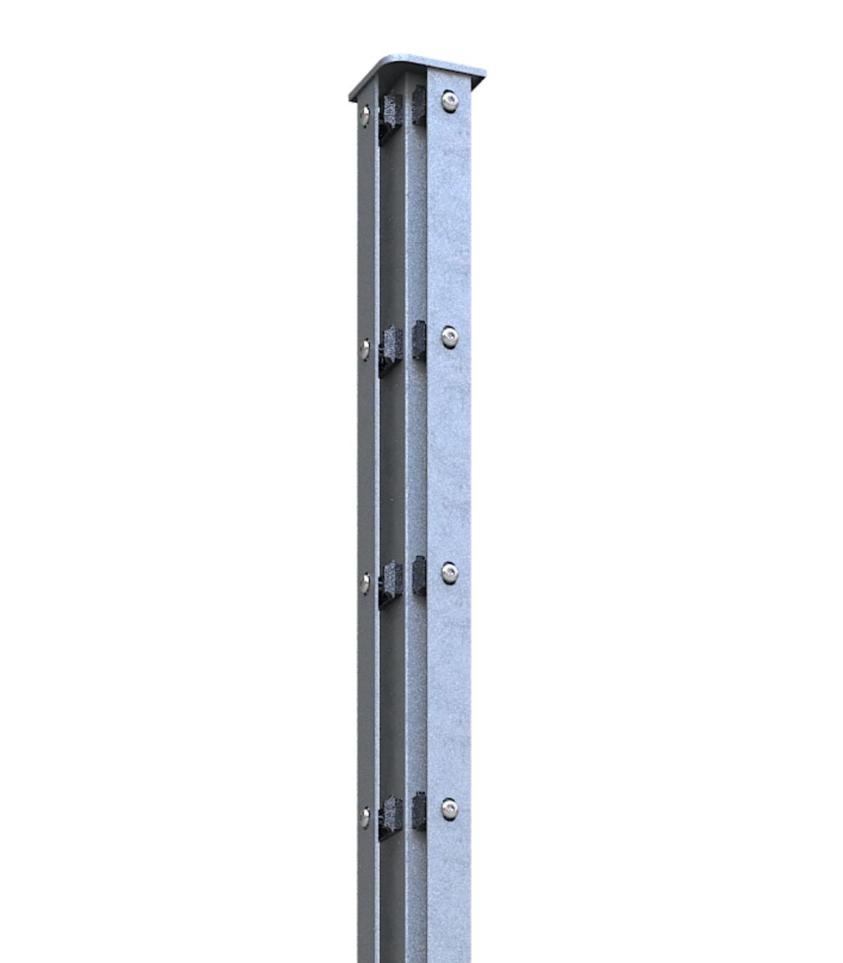 Eckpfosten 60x60 Feuerverzinkt (Pro-Set)