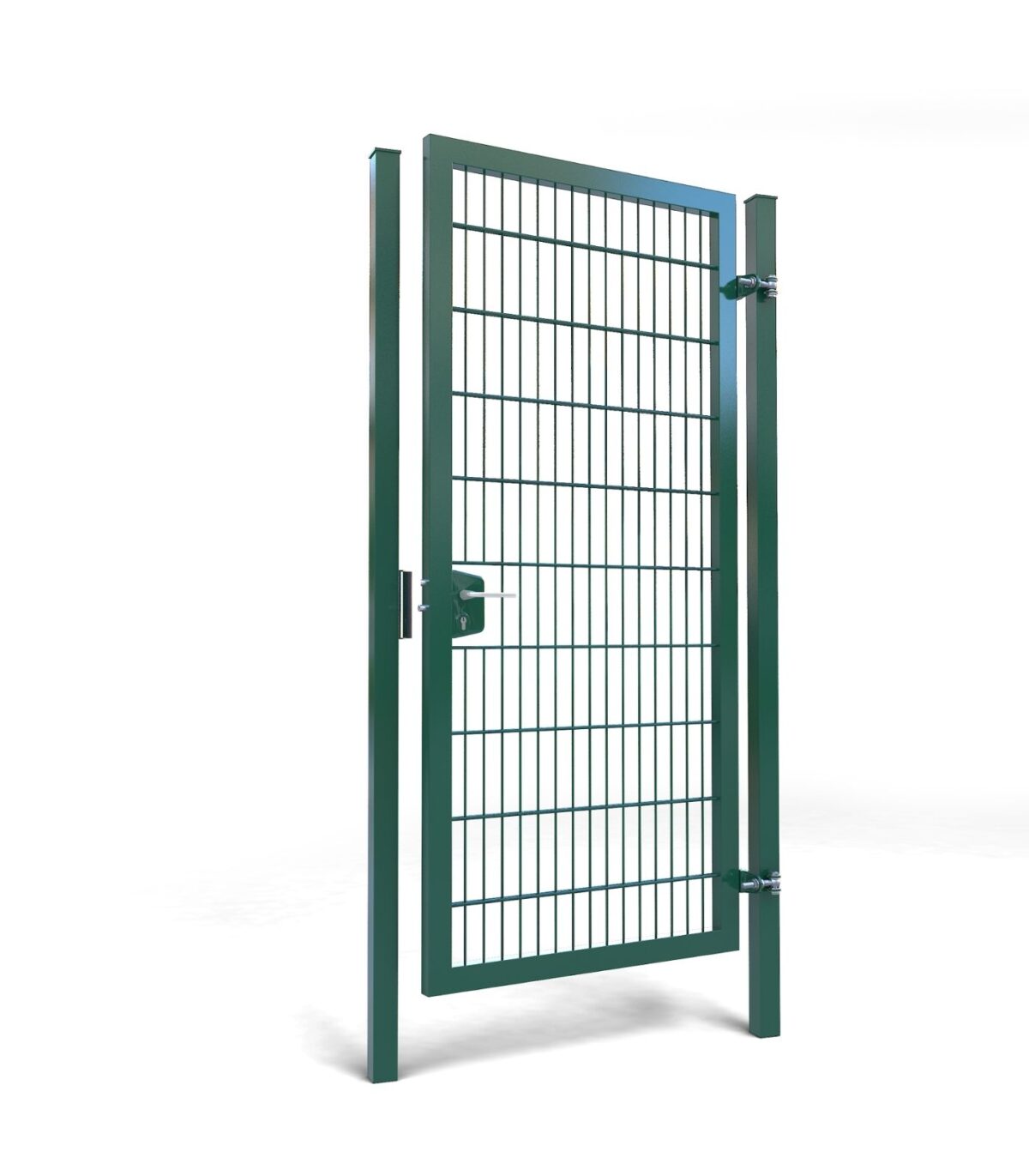 Einflügeliges Tor Grün RAL 6005 (Pro-Set) – Bild 2