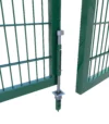 Zweiflügeliges Tor Grün RAL 6005 (Pro-Set) – Bild 7
