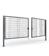 Zweiflügeliges Tor Anthrazit RAL 7016 (Pro-Set) - 5000, 2000